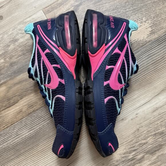 Nike Air Max Torch 4 Women’s Size 9 Midnight Navy Pink Blast Teal Running Shoes - Picture 9 of 10